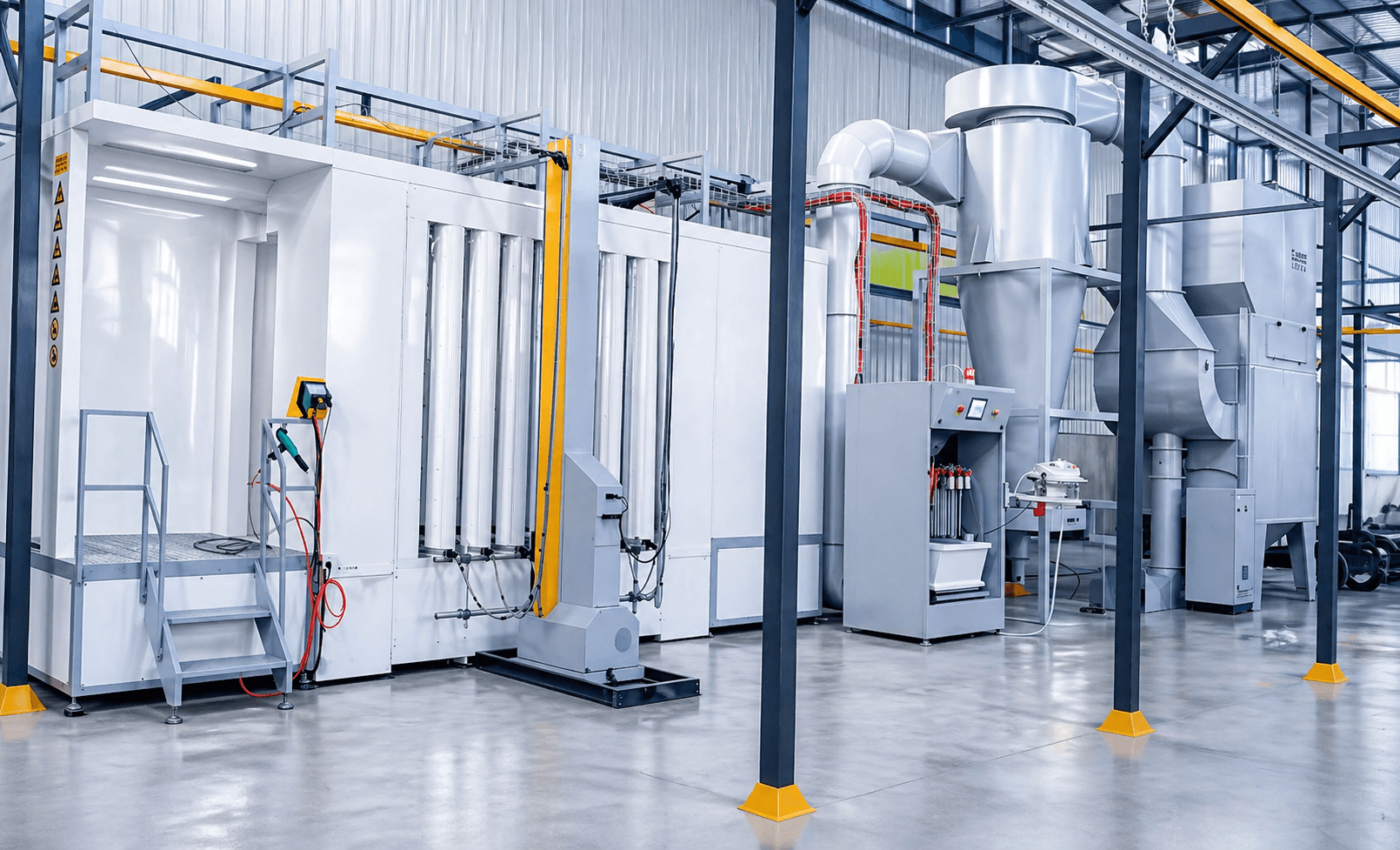 High-Efficiency Intelligent Cyclone Powder Recovery & Spray System – Ushering in a New Era of Green Coating - 2